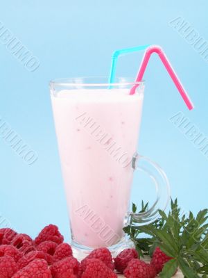 raspberry smoothie