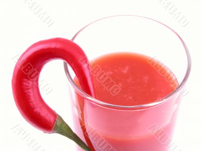 spicy tomato juice