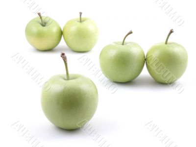 green apples