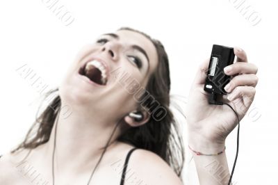 Enjoying music