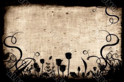 Aged paper