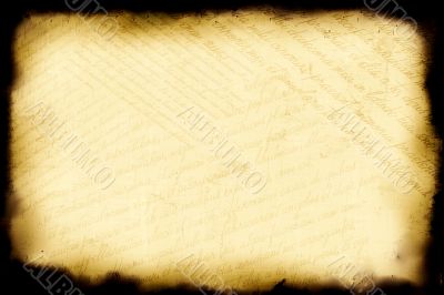 Aged paper