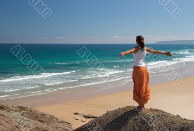 Feeling the wind