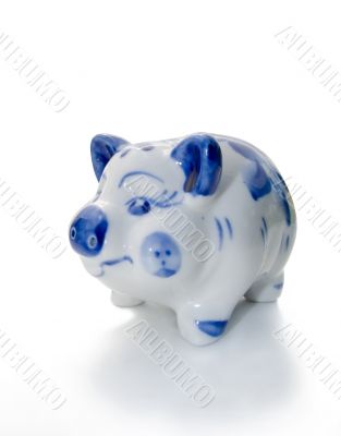 Figure of a pig.
