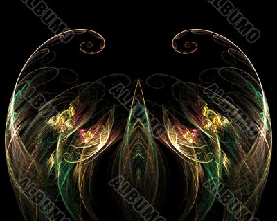 Wispy Curl Fractal Wispy Curl Fractal