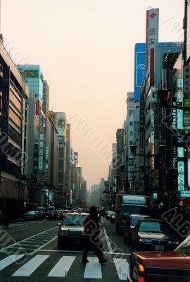 street in tokio