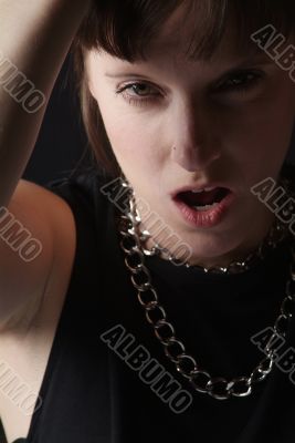 surprised woman surprised woman