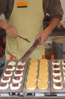 Japanese festival cookies