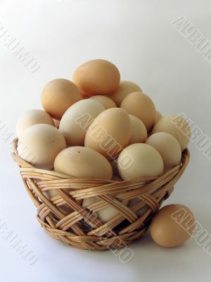 eggs in a basket