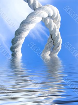 knot above water