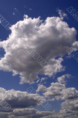 leaden clouds