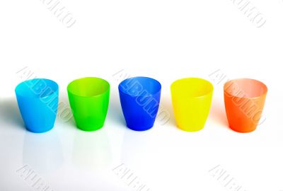 Plastic cups