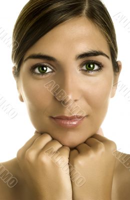 Beautiful woman portrait