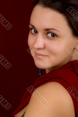 Portrait of the young sexual girl