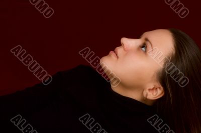 Portrait of the young sexual girl