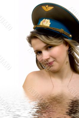 Portrait of the sexual young woman