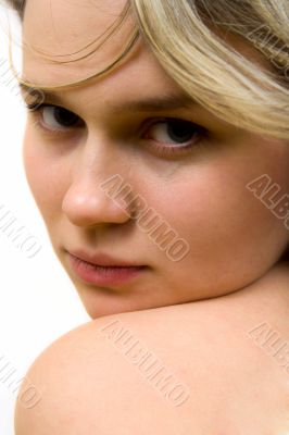 Portrait of the sexual young woman