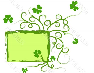 Shamrocks design