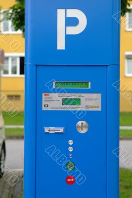parking ticket automat