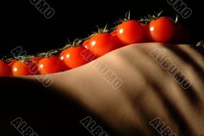  tomatoes on torso