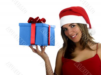 Santa Girl with gifts