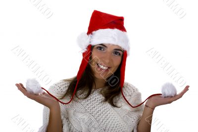 Christmas woman