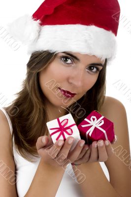 Christmas woman