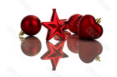 Red Christmas Ornaments