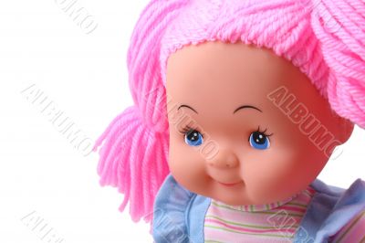 close-ups of cute baby doll close-ups of cute baby doll