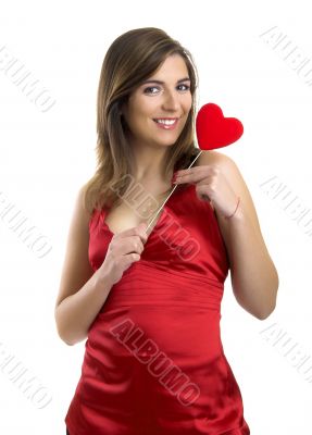 Valentine woman