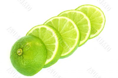 sliced lime