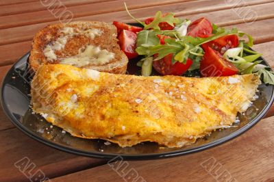 omelette lunch