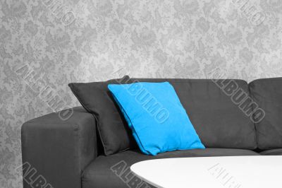 turquoise pillow