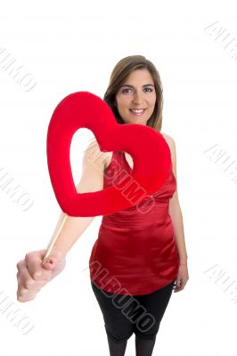 Valentine woman