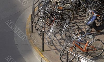 Bicycles parking