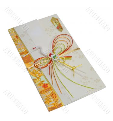 Japanese festive envelope