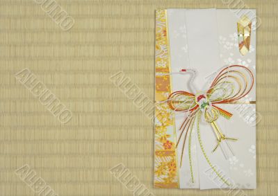 Japanese festive envelope