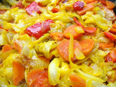 Stewed vegetables