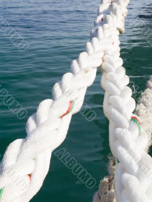 Berthing rope