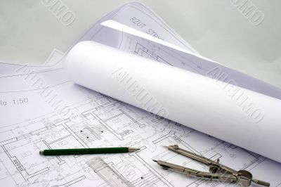 Designs with some drawing accessories