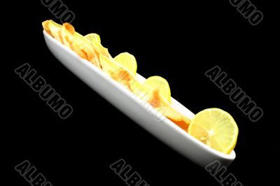 Salmon`s porcelain ship