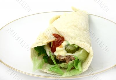 Tuna wrap