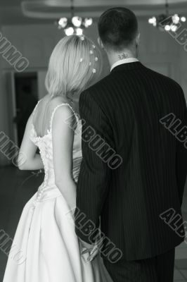 Newly-married couple