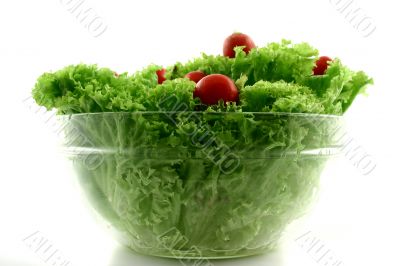 Red dots in lettuce