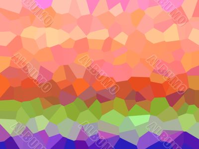 Abstract colorful shapes