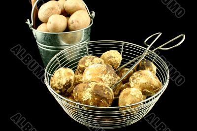 Raw and baked