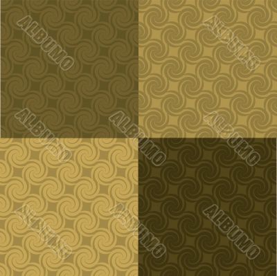 golden swirl pattern multi