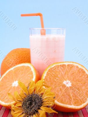 orange smoothie