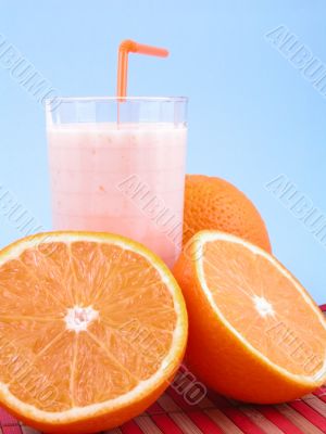 orange smoothie