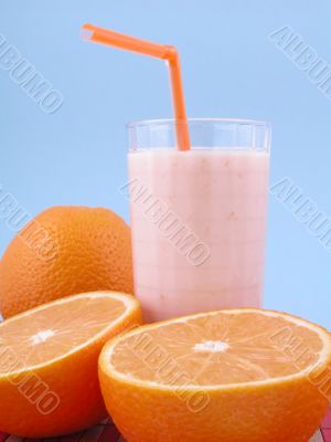 orange smoothie